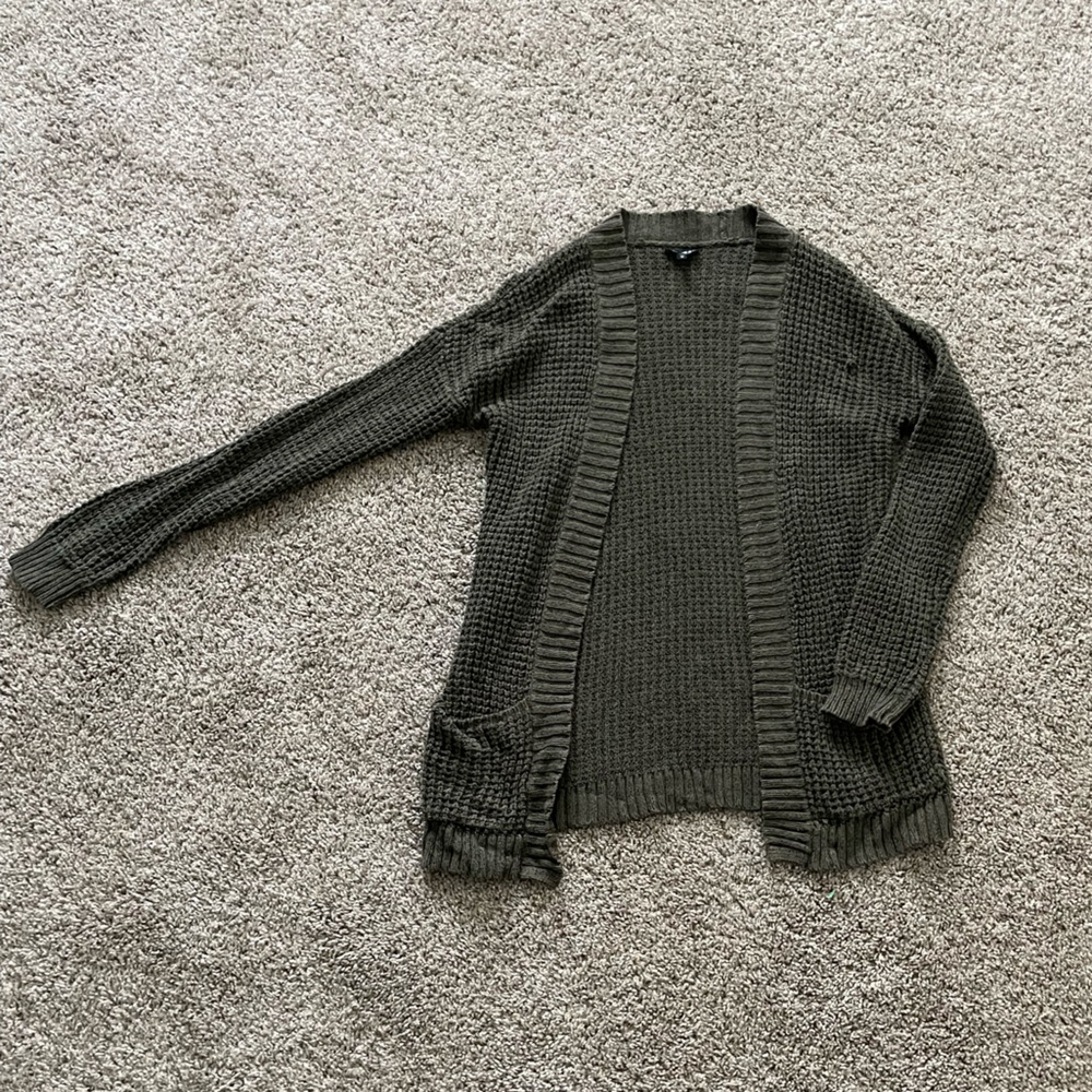 GUC | Express Green Knit Cardigan